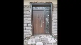 Latest Modern Glass  Design steel security doors for your home in Nairobi Kenya #interiordesignkenya