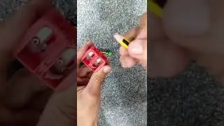 Even the rich do it. Repair the remote control with a pencil