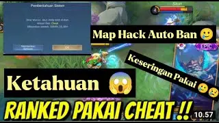 Ketahuan Maps Hack Sama Moonton 😱!!! Auto Gak Main* Ban Lama😭 & Bahaya Juga Ketahuan #MLBBCreator