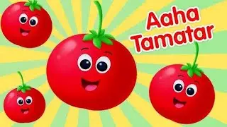 Aaha Tamatar Bade Mazedar | आहा टमाटर | DancingBear Rhyme for Kids | Kids Carnival Tv, rhymes