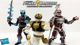 Power Rangers Lightning Collection Review! - (White Ranger, Lord Zedd, Shadow Ranger)