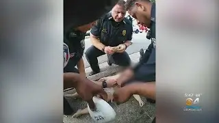 Hero Police Officers Saves Baby From Choking
