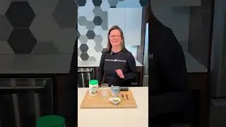 Genuine Health's greens+ original matcha latte recipe