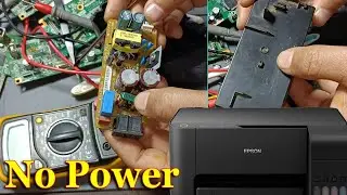 Epson l3110,l3115 l3116 L3100 l3150 l3152 l3156 l3158 ET 2710 ET 2711 no power issue in hindiहिन्दी
