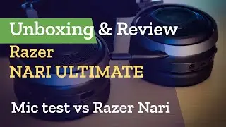 Razer Nari Ultimate Review + Unboxing with Mic test vs Razer Nari