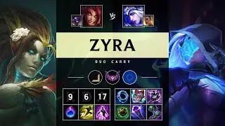 Zyra Carry vs Ashe - EUW Master Patch 25.17