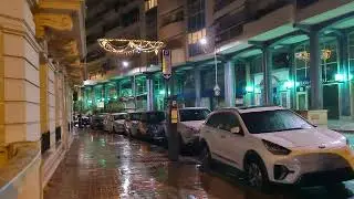 4k night walk in Monaco