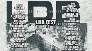 ldb fest 2019 live at riot skatepark (louisville, kentucky) 2/8/19 and 2/9/19