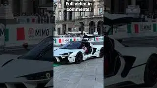 Pambuffetti PJ-01 in Milano! #mimo2021 #milanomonzamotorshow #supercars #automotive #carspotting
