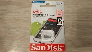 SanDisk Ultra microSDXC UHS I Card 64 GB 80 MB/s