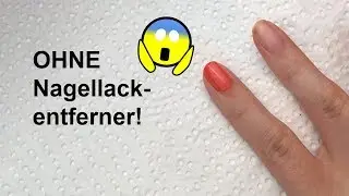 Live-Test Nagellack OHNE Nagellackentferner entfernen | 'seni Nageldesign