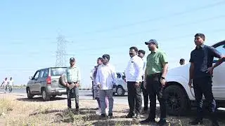 Integrated Gurukul School construction site inspection