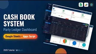 Come creare un software di contabilit&agrave; in Google Sheets Apps Script (Libro cassa completo + Dashb...