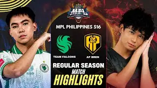 [HIGHLIGHTS] TEAM FALCONS vs AP BREN MPL PH S16 REGULAR SEASON | FALCONS vs APBR