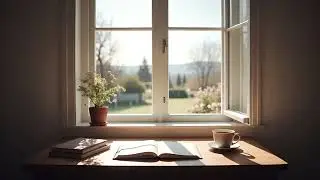Alpha Waves Relaxing Music ☀️ Calm Focus, Stress Relief & Cozy Afternoon Flow — No Ads
