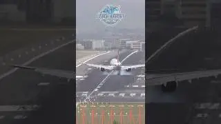 Wow! Incredible Turkish Airlines Landing at Lisbon Airport