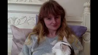 Scheduling All of My Videos (oooo meta) & Cuddling My Cat Mushroom