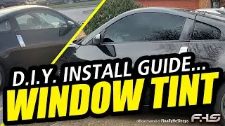 DIY Budget Window Tint Install - Tips, Tricks and Easy to Follow Guide #cars #custom #windowtint