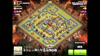 # 15 Clash of Clans 3 Star With GoLavaLoon Adir Exodias Elite
