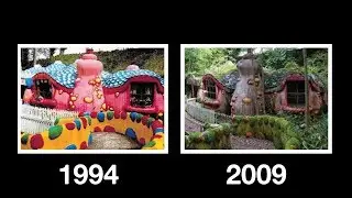 Mr Blobby's House Before & After Photos | Crinkley Bottom at Cricket St Thomas | Dunblobbin