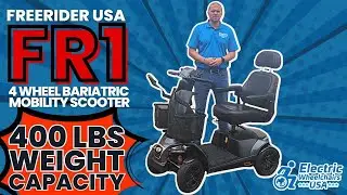 FreeRider USA FR1 4 Wheel Bariatric Mobility Scooter [2024]