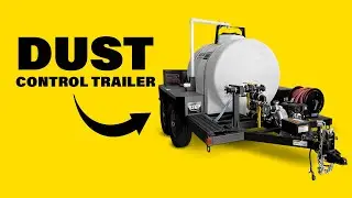 Dust Control Trailer System - The Water Boss