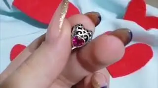 Серебряная бусина шарм в стиле Пандора (Pandora Style) Любовный Талисман 