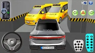 New Sonata car Stuck in Parking Garage - 3D Driving Class 2026 - 3D Driving Class Game - Car Game