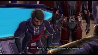 Duke Kendoh learns the real pecking order. (SWTOR - Brutagor)