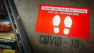 Grocery Store CORONAVIRUS Panic!  COVID-19 Shopping Experience Vlog!