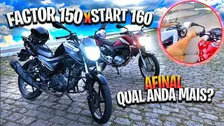 AFINAL, QUAL ANDA MAIS - FACTOR 150 OU START 160? | NA PR&Aacute;TICA