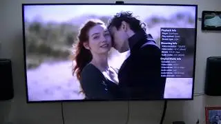 Testing HEVC converted videos on different media player hardware.