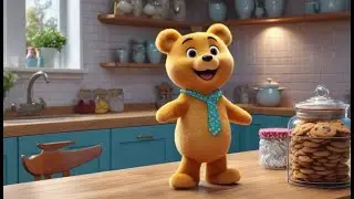 Johny and the Talking Cookie Jar | Funny Story Song for Kids | Cookie Time Rhyme with a Sweet Twist