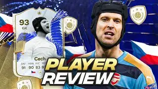 93 TOTY ICON CECH SBC PLAYER REVIEW | FC 24 Ultimate Team