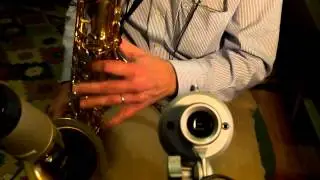 Sequoia Lemon tenor saxophone demo - Vandoren Jumbo Java T97 - Fibracell 3