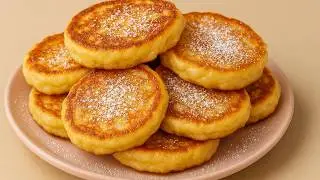 Juicy Apple Pancakes in 5 Minutes 🍎 | Quick & Easy Breakfast Recipe.