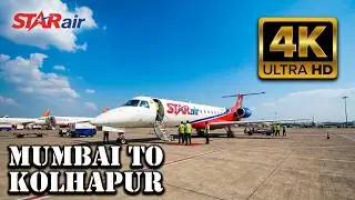 🇮🇳 🛬 | Star Air S5161 Mumbai to Kolhapur Experience