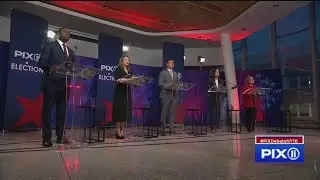 NY-10 Democratic Primary Debate: Candidate subway platform pitch