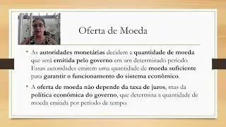 Teoria Monetária e Sistema Financeiro   A oferta da moeda
