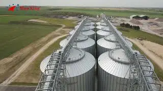 Steel Grain Silo Manufacturing + Real Project Cases | Factory Tour