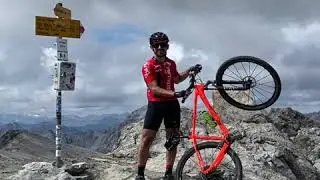 MTB Ride - Dreisprachenspitze - Punta di Rims - Piz Umbrail - Lai da Rims - Val Mora - Cancano.