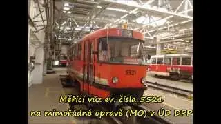 Tramvaje Tatra T3 (Praha) – osobní, muzejní a služební vozy