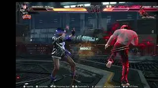 Tekken 8 Showdown: Specter (Law) vs Reina - Relentless Pressure Match!