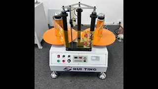 450B air shaft and semi auto tension rewinding machine with magnetic power and meter number counter