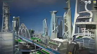 SimCity 5 Futuristic City СимСити 5 Футуристический Город 2015 (Мод 2013)