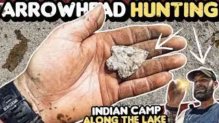 Florida Arrowhead Hunting | The Indian Camp Along The Lake