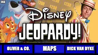 Disney Jeopardy Quiz • 26 Clue Game • Test your Knowledge