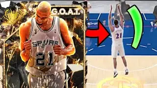 GOAT TIM DUNCAN IS THE BEST SMALL FOWARD IN NBA2K25 MyTeam!! GAMEPLAY