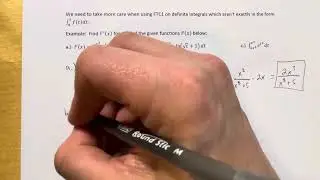 4.4 - The Fundamental Theorem of Calculus (Part 3)
