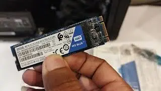 Test SSD WD Blue M.2 500GB on Intel H310